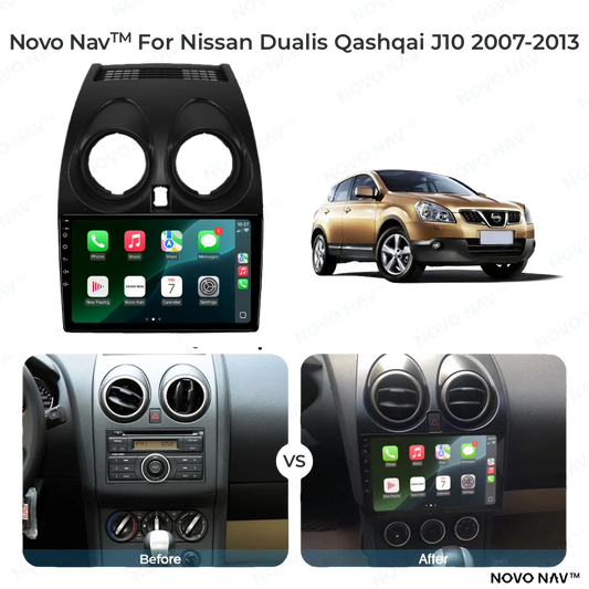 Nissan Qashqai 2007-2013 CarPlay and Android Auto Upgrade Kit