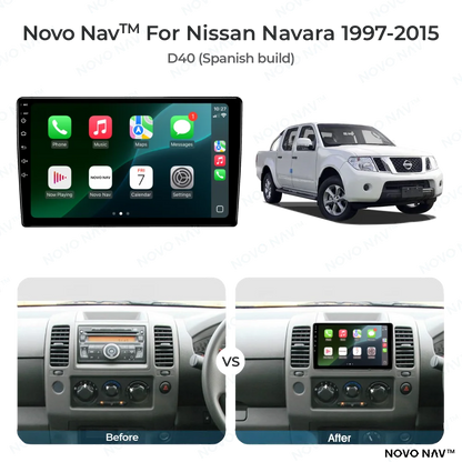 Nissan Navara 1997-2015 CarPlay and Android Auto Upgrade Kit