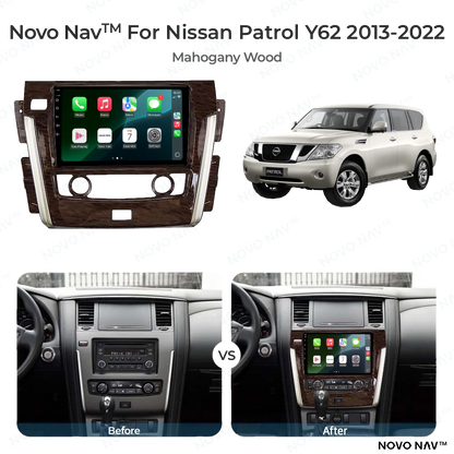 Nissan Patrol 2013-2022 CarPlay and Android Auto Upgrade Kit