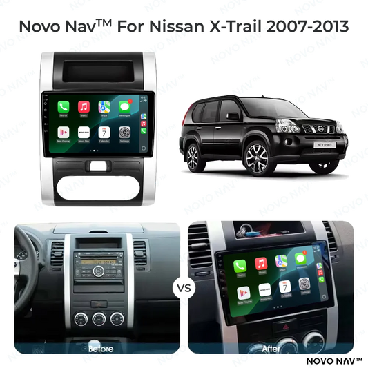 Nissan X-Trail 2007-2013 CarPlay and Android Auto Upgrade Kit