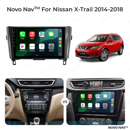 Nissan X-Trail 2014-2018 CarPlay and Android Auto Upgrade Kit