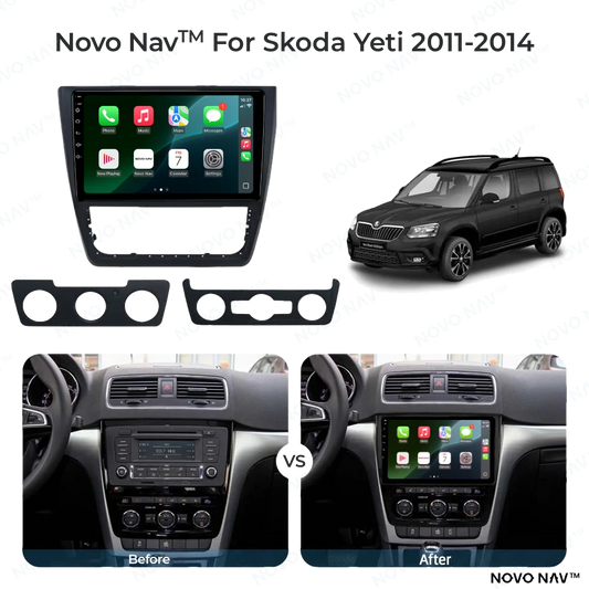Skoda Yeti 2011-2014 CarPlay and Android Auto Upgrade Kit