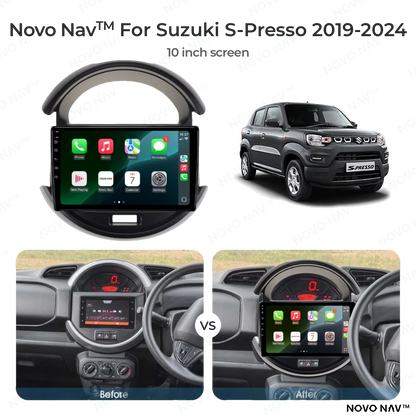 Suzuki S-Presso 2019-2024 CarPlay and Android Auto Upgrade Kit