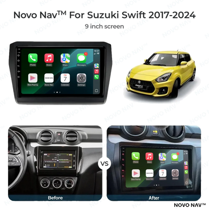 Suzuki Swift 2017-2024 CarPlay and Android Auto Upgrade Kit