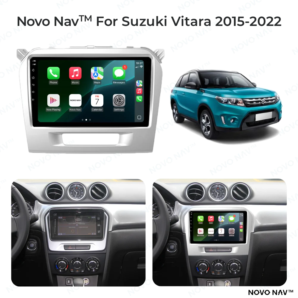 Suzuki Vitara 2015-2022 CarPlay and Android Auto Upgrade Kit