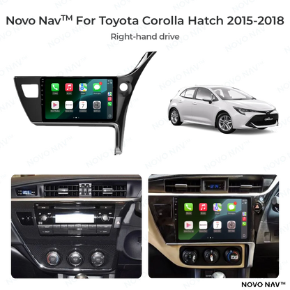 Toyota Corolla Hatch 2015-2018 CarPlay and Android Auto Upgrade Kit