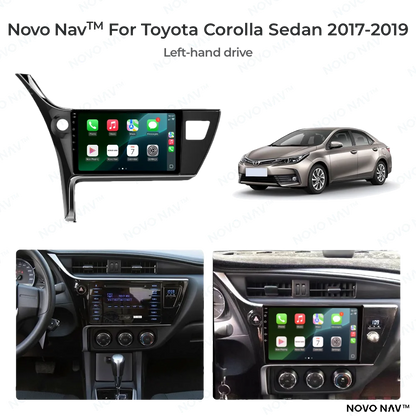 Toyota Corolla Sedan 2017-2019 CarPlay and Android Auto Upgrade Kit