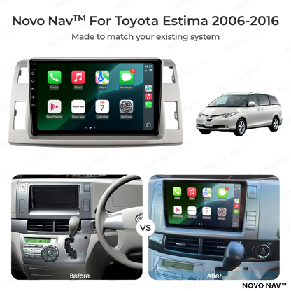 Toyota Estima 2006-2016 CarPlay and Android Auto Upgrade Kit