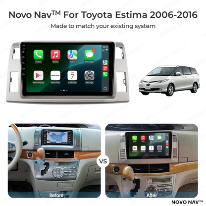 Toyota Estima 2006-2016 CarPlay and Android Auto Upgrade Kit
