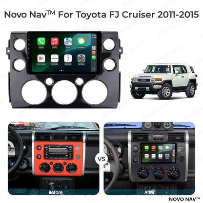 Toyota FJ Cruiser 2011-2015 CarPlay and Android Auto Upgrade Kit