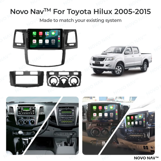 Toyota Hilux 2005-2015 CarPlay and Android Auto Upgrade Kit
