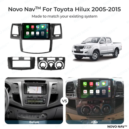 Toyota Hilux 2005-2015 CarPlay and Android Auto Upgrade Kit