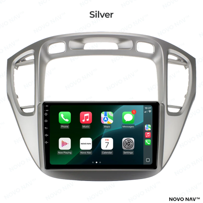 Toyota Kluger 2000-2007 CarPlay and Android Auto Upgrade Kit