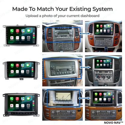 Toyota Land Cruiser 100 Series 1999-2007 CarPlay and Android Auto Upgrade Kit