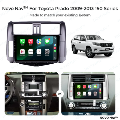 Toyota Prado 150 Series 2009-2013 CarPlay and Android Auto Upgrade Kit