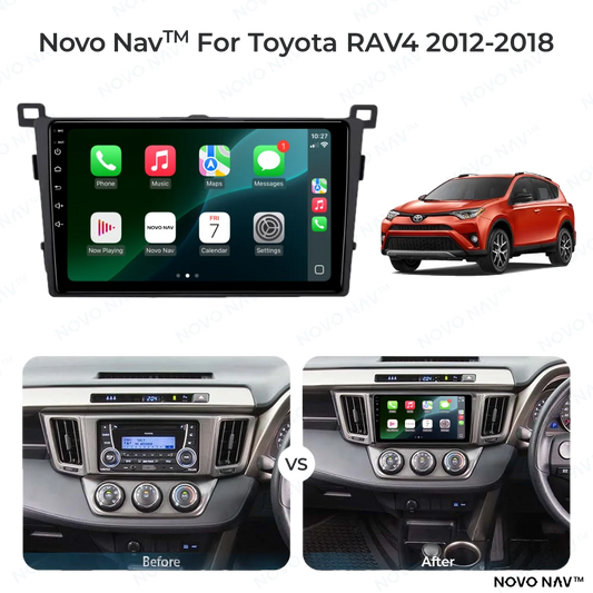 Toyota RAV4 2012-2018 CarPlay and Android Auto Upgrade Kit