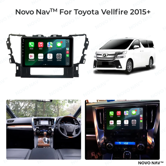 Toyota Vellfire 2015-2025 (with JBL) CarPlay and Android Auto Upgrade Kit