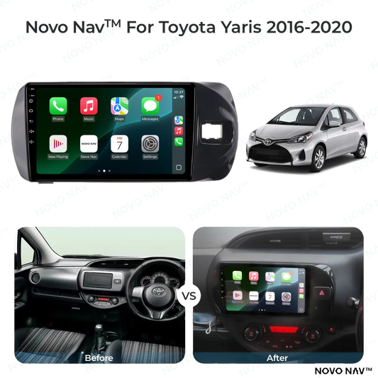 Toyota Yaris 2016-2020 CarPlay and Android Auto Upgrade Kit