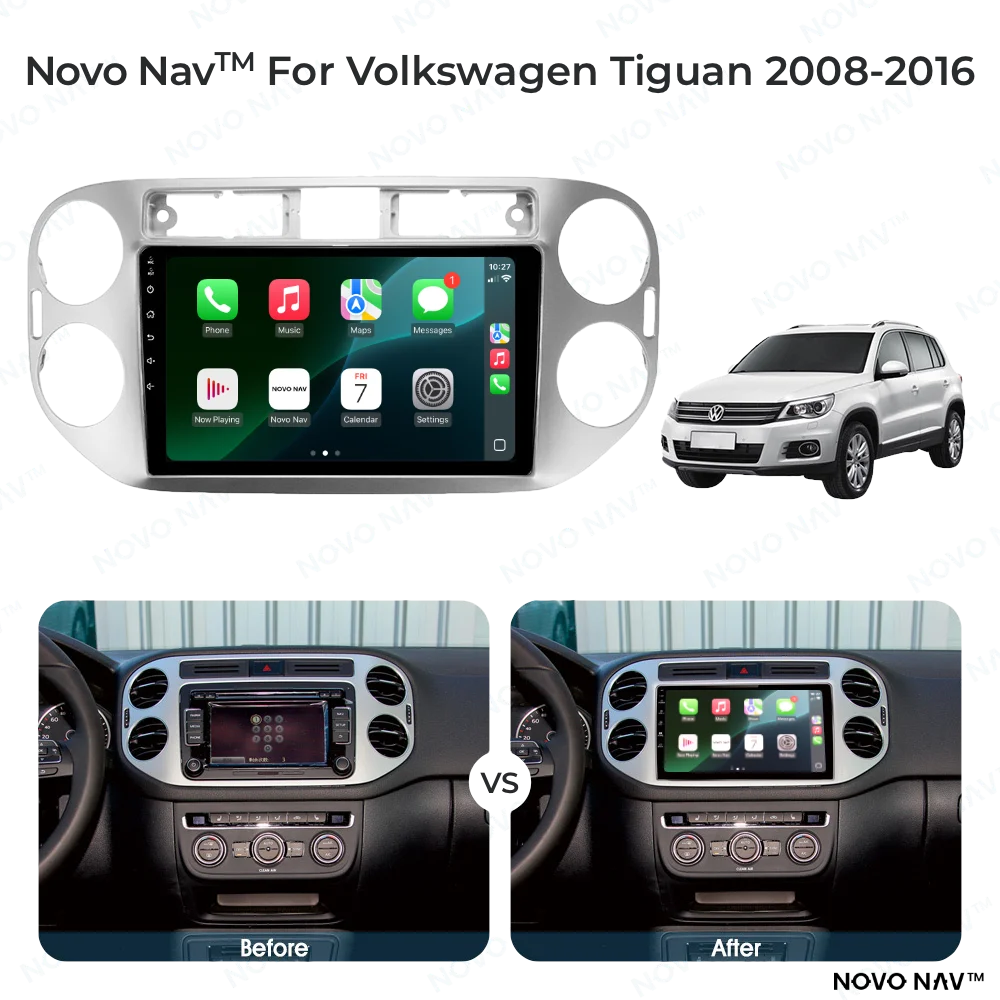 Volkswagen Tiguan 2008-2016 CarPlay and Android Auto Upgrade Kit