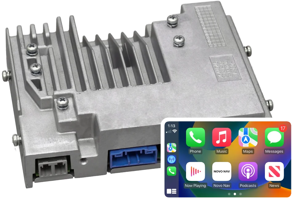 Novo Nav CarPlay and Android Auto module box for Mazda 3