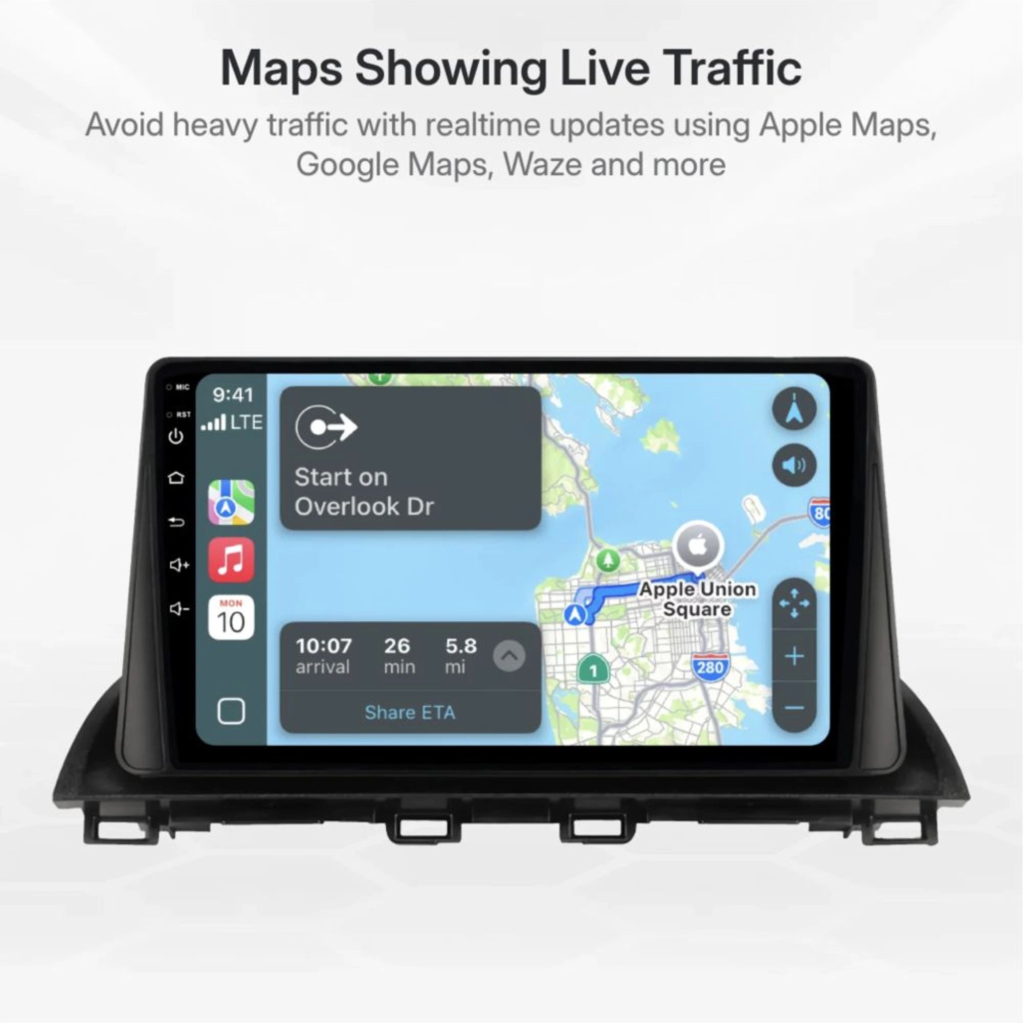 Mazda 3 2014-2019 CarPlay and Android Auto Upgrade Kit image 9