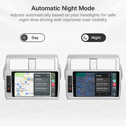 Toyota Prado 150 Series 2014-2017 CarPlay and Android Auto Upgrade Kit