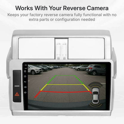 Toyota Prado 150 Series 2014-2017 CarPlay and Android Auto Upgrade Kit