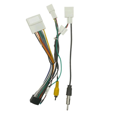 Plug-and-play wiring cable harness